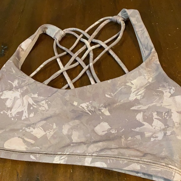 LULULEMON PURPLE/GRAY SPORTS BRA💓 - Picture 6 of 9